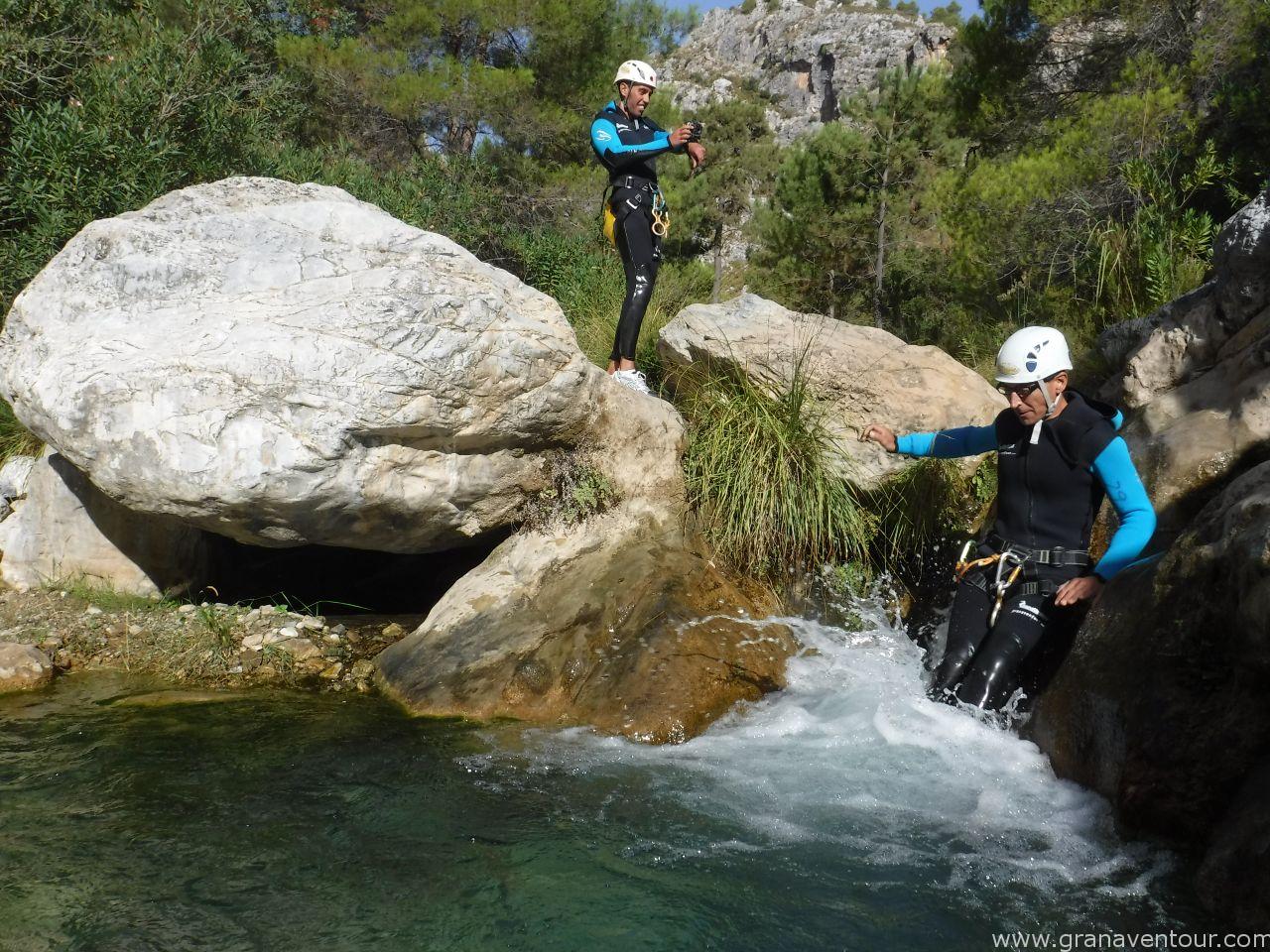 descenso barrancos granada