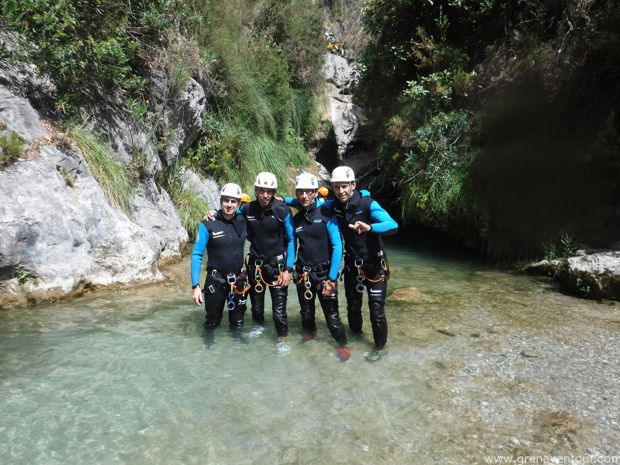 descenso barrancos granada
