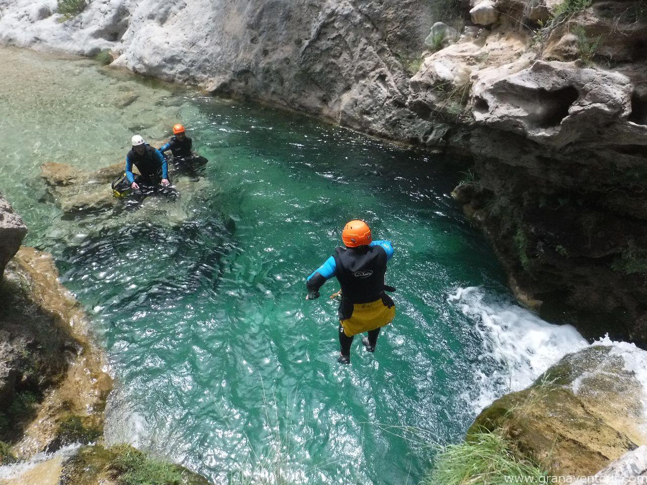 barranquismo rio verde