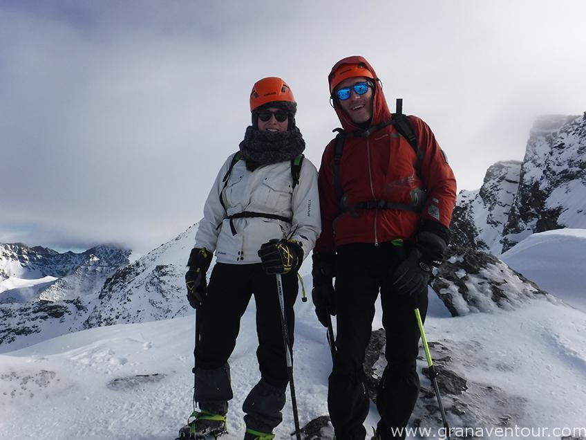 subida invernal veleta