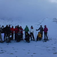 raquetas de nieve sierra nevada