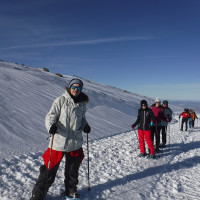 raquetas de nieve sierra nevada