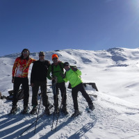 raquetas de nieve sierra nevada