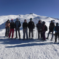 raquetas de nieve sierra nevada