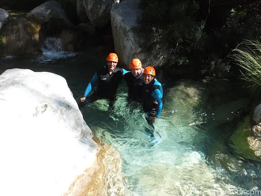 barranquismo río verde