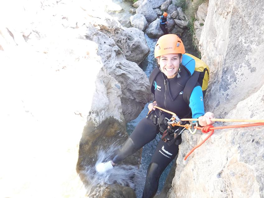 barranquismo río verde