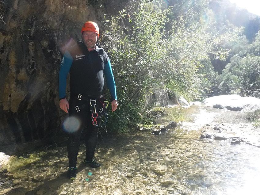 barranquismo río lentegí